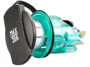 Gniazdo 12/24V do zabudowy...