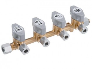 Zawory gazowe poczwórne do...