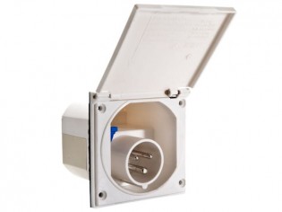 Gniazdo kremowe przyłącza...