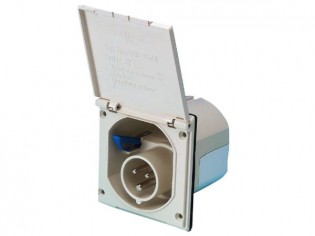 Gniazdo białe przyłącza...