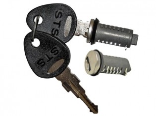 Zamek 2 wkładki 2 klucze...