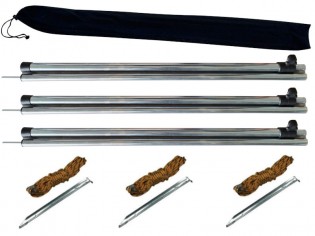 Zestaw 3 rurek drążków...