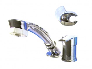 Wylewka prysznic chrom wąż...