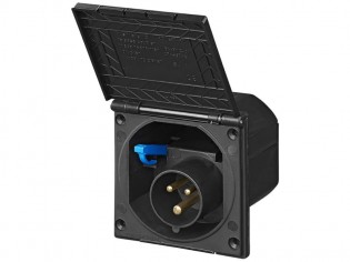 Gniazdo czarne przyłącze...