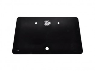 Szklana szyba pokrywa...