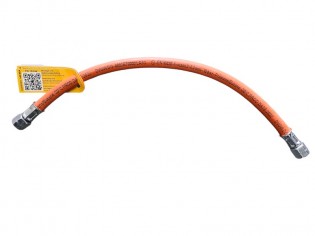 Wąż gazowy 40 cm DIN 1/4 2x...